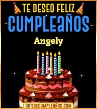 GIF Te deseo Feliz Cumpleaños Angely